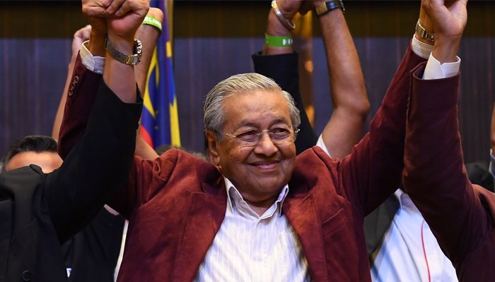 Historical success of Mahatir Mohammad and his allies in Malaysian elections