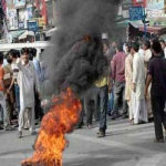 The water in Karachi was shifted