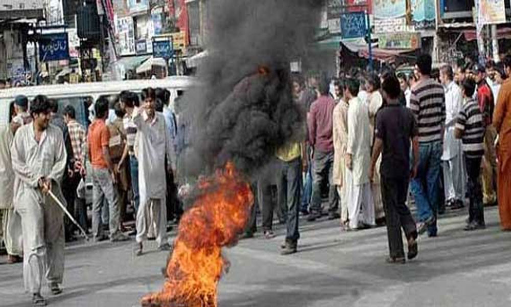 The water in Karachi was shifted