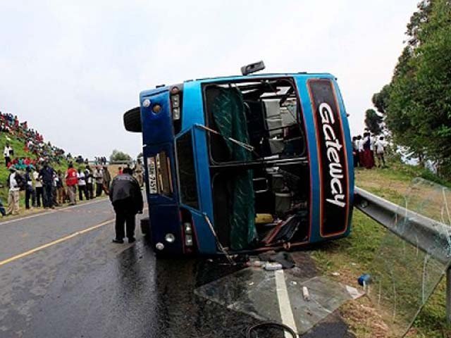 A bus accident in Uganda killed 48 passengers including 16 children