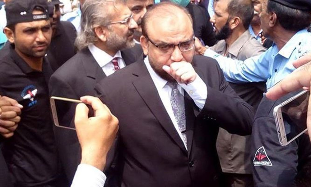 Wajid Zia's statement could not be completed today