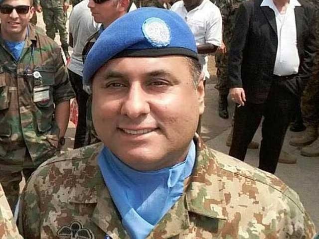 The funeral prayers of Shaheed Pak Army Colonel Sohail Abid Abbasi in Balochistan were paid in Balochistan