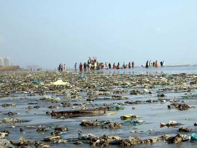 DHA made a mistake in the beach in Karachi, Water Commission