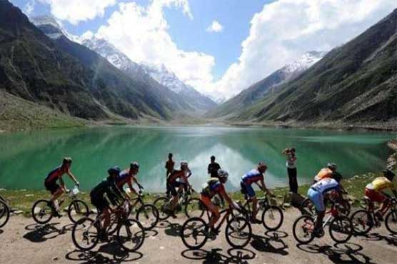 The world's highest 'Tour de Khangarab cycle race', Baluchi Rider won