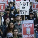 The trumpet embarked on the post of the president, the streets of America protested