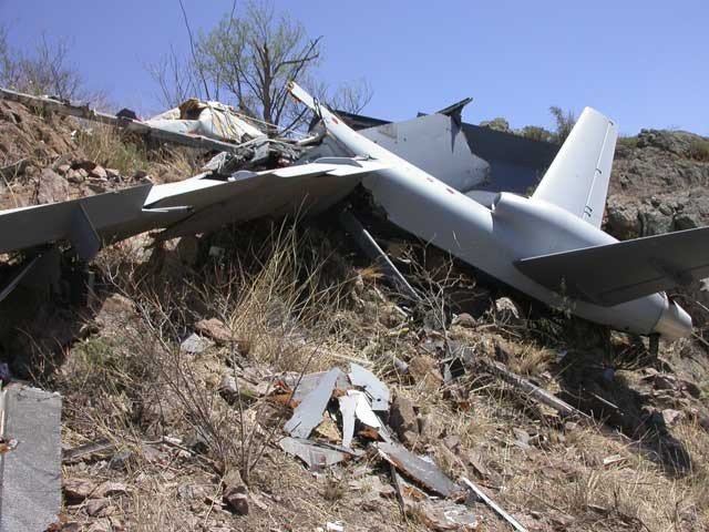 Training plane crashes without pilot in Sargodha