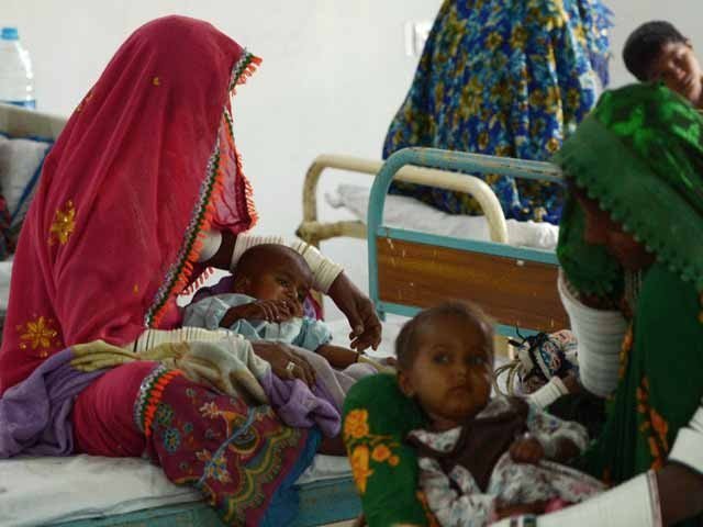 Thombs could not be overcome in Thar, more than 5 children died