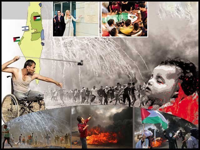 The milestone of Palestinian Movement; "Great March of Return"
