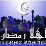 There is a message of happiness in the heart, yes, the blessed ones have come to Ramadan