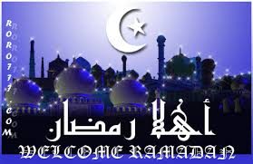 There is a message of happiness in the heart, yes, the blessed ones have come to Ramadan