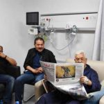 Palestinian President Mahmoud Abbas entered the hospital due to infection in the lung
