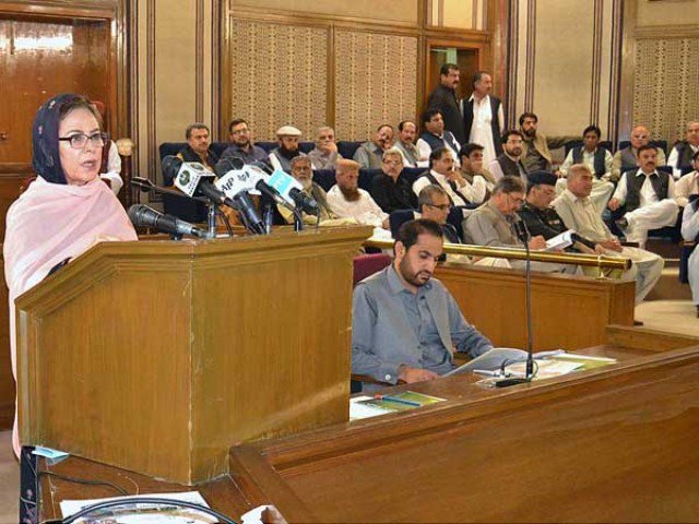 More than 10 percent of the money has been allocated for peace and security, Musharqal Balochistan