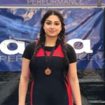 Pakistan women's power lifter won the bronze medal