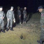 On the working bundry of Indian Army, firing on the back of the army