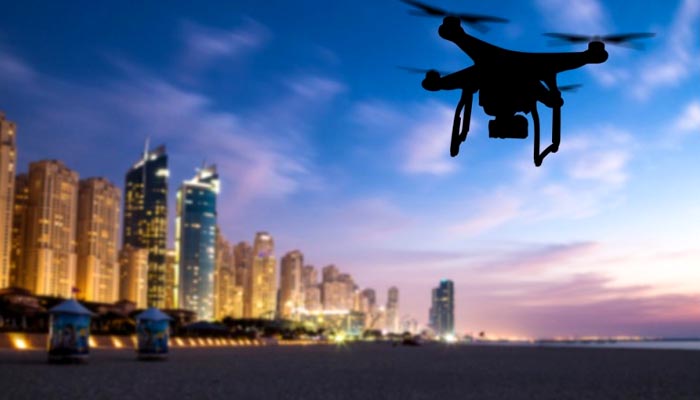 The drone will be distributed through Dubai in Dubai