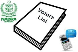 Election Commission of Pakistan issued final lists of voters for general elections