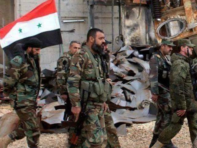 The clashes continue despite Damascus's full control of Damascus in Damascus