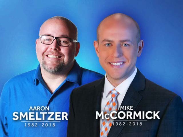 During the reporting of bad weather in the US, two journalists were killed