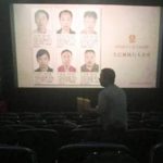 Pictures of lending retailers in China are showing in the cinema