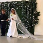British Prince Harry and Magnal Merkel's tiny version of the wedding came