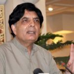 Chaudhry Nisar, the first priority to the Prime Minister's nomination is Hussain Khan Jilani