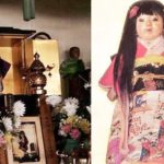 Mysterious Japanese doll with which human hair is rising