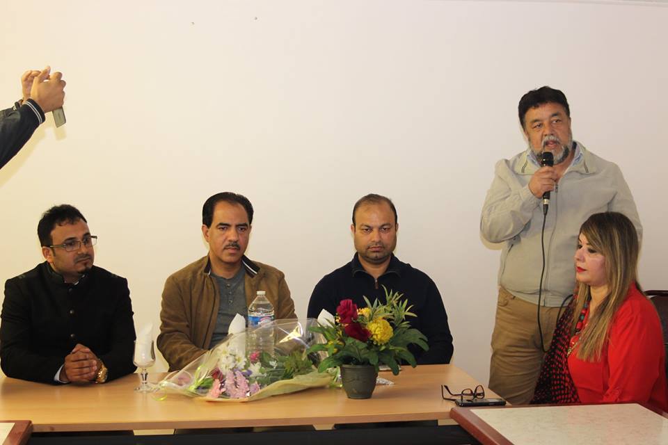 ch. asif chaudhry, organized, labor, day, event, at, Lahore, restaurant, 