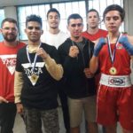 Former olympian boxer Rasheed Balouch youngest son Zaigham rasheed balouch wins hat-trick including four competitions in single day in New zealand immature Boxing Contests