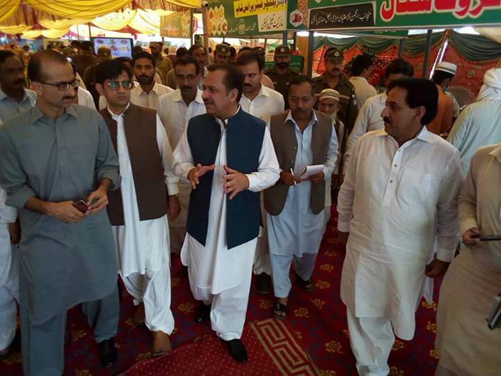 Attacked on Provincial minister Raja Ashfaq Sarwar in the Muree union council Gehal