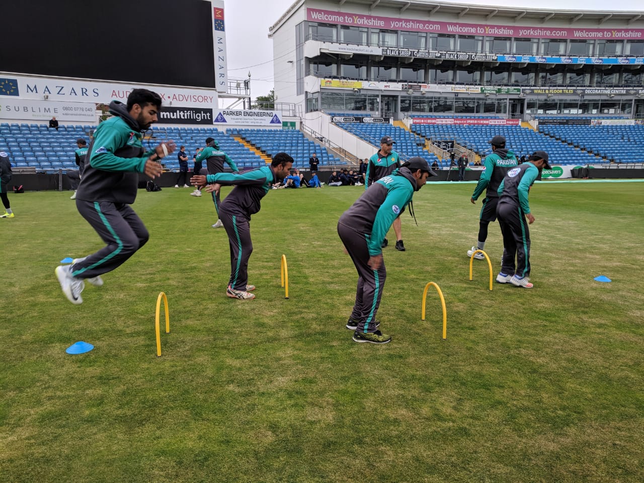 Shaheen reached Leeds from London for 2nd test against England
