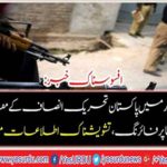 Pakistan Tehreek-e-Insaf's local leader firing in Peshawar