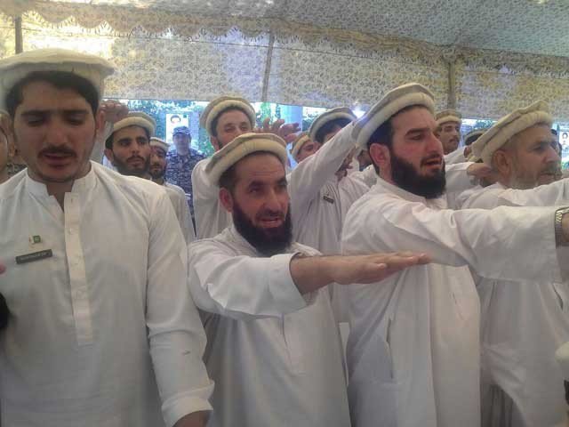 Complete Reform training, including 81 militants surrendered by Pak Army