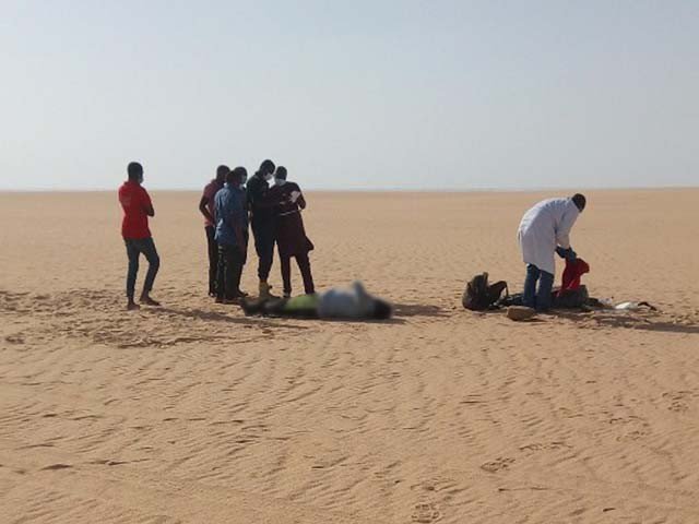 Algeria forced forced 13,000 refugees to forced in Sahara