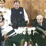 The 6-member treasury federal cabinet took oath
