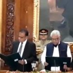 Deputy Chief Minister Khyber Pakhtunkhwa Justice (R) Dost Mohammad Khan took oath