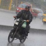Monsoon's first rain in different parts of Karachi
