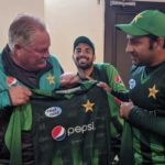 Tribute to the retired host of fellow cricketers Steve Racson of the national cricketers