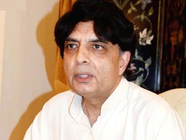 There is political opposition from Nawaz Sharif, no rebellion, Chaudhry Nisar