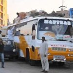 Action against rental buses buses
