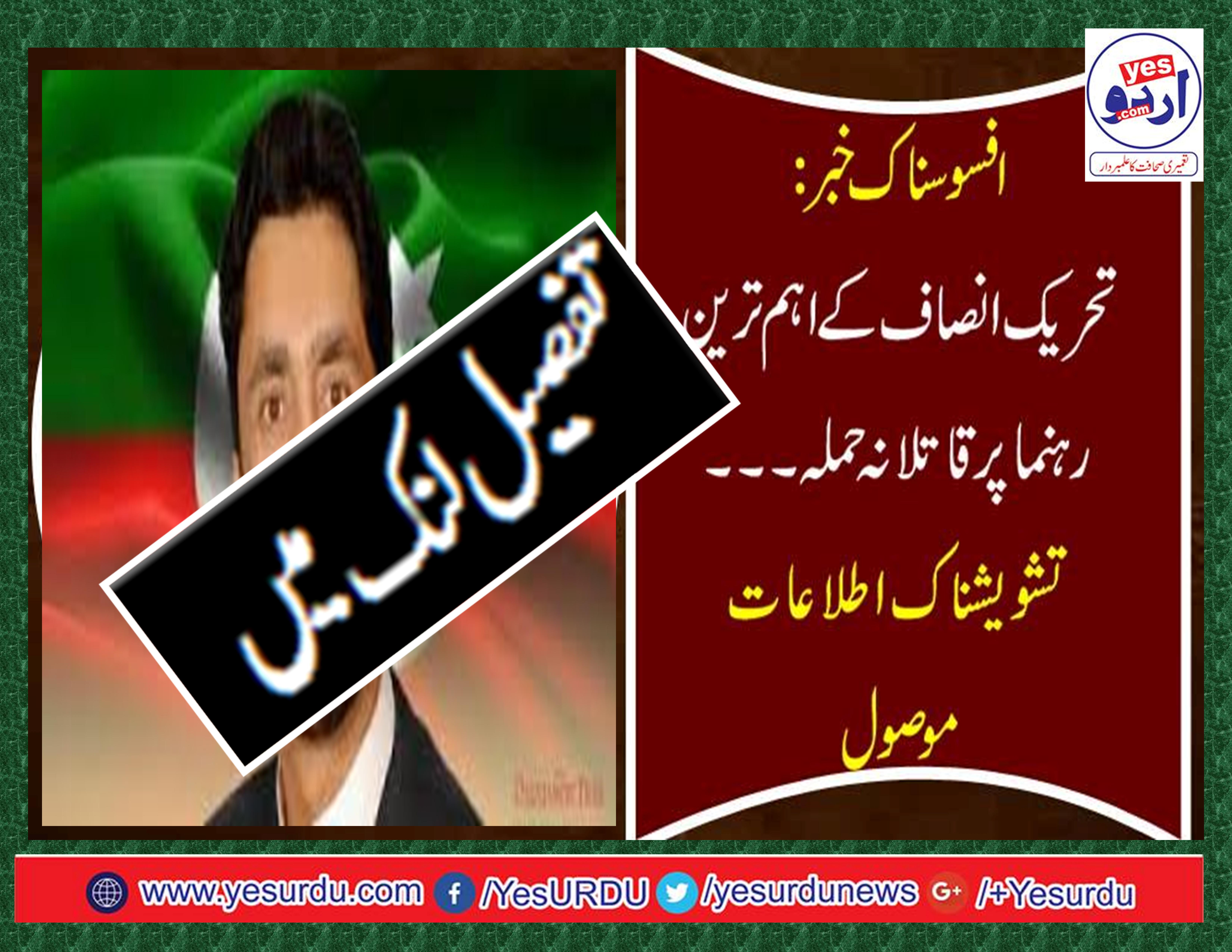 shehryar afridi, of, pti, under, attack, admitted, in, very, critical, condition