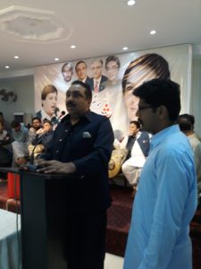 pakistan,peoples,party,rawalpindi,celeberates,65th,anniverssary,of,benazir,bhutto,atmeekal,marriage,hall,asghar,mall,rawalpindi,arranged,by,syed,rahat,kazmi