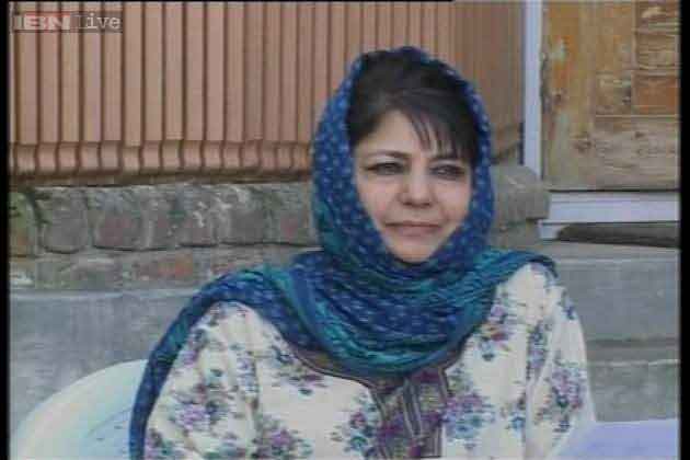 What is the main objective of the government of Mehbobah Mufti?