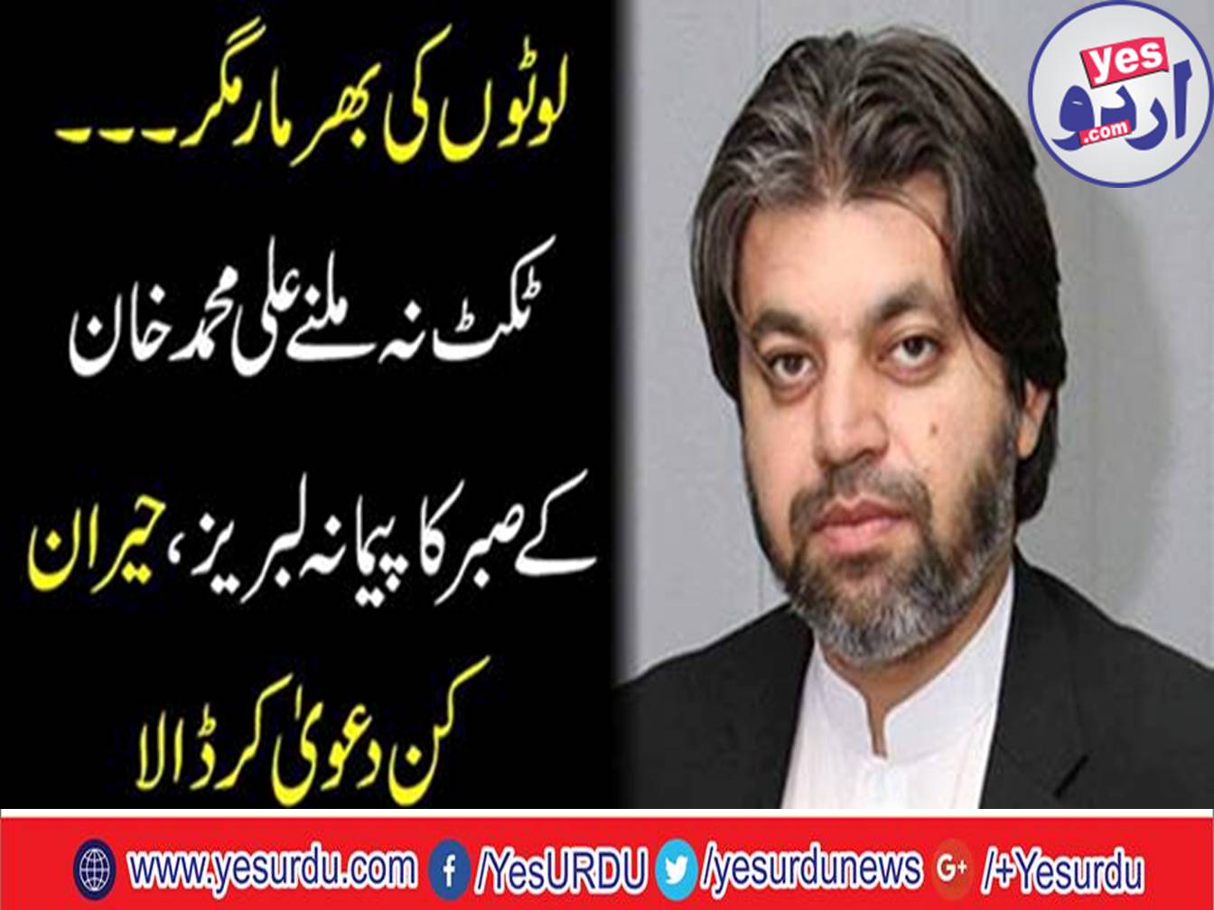 Ali Mohammad Khan's patience scale