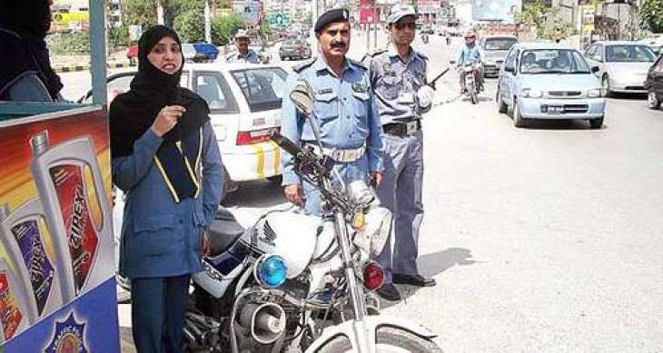 Rawalpindi Chief Traffic Officer Bilal Iftikhar visits various places of city