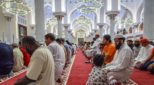 The last month is fasting Afzal