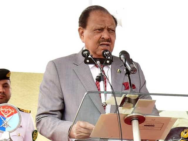 Supply of clean drinking water in Pakistan is satisfactory, President Mamoon