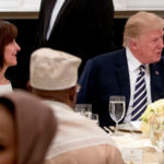 Aftar Dinner for the first time by US President Trumpet