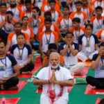 Yoga Performances led by Narendra Modi