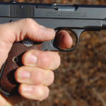 The caretaker government banned the release of new weapons licenses