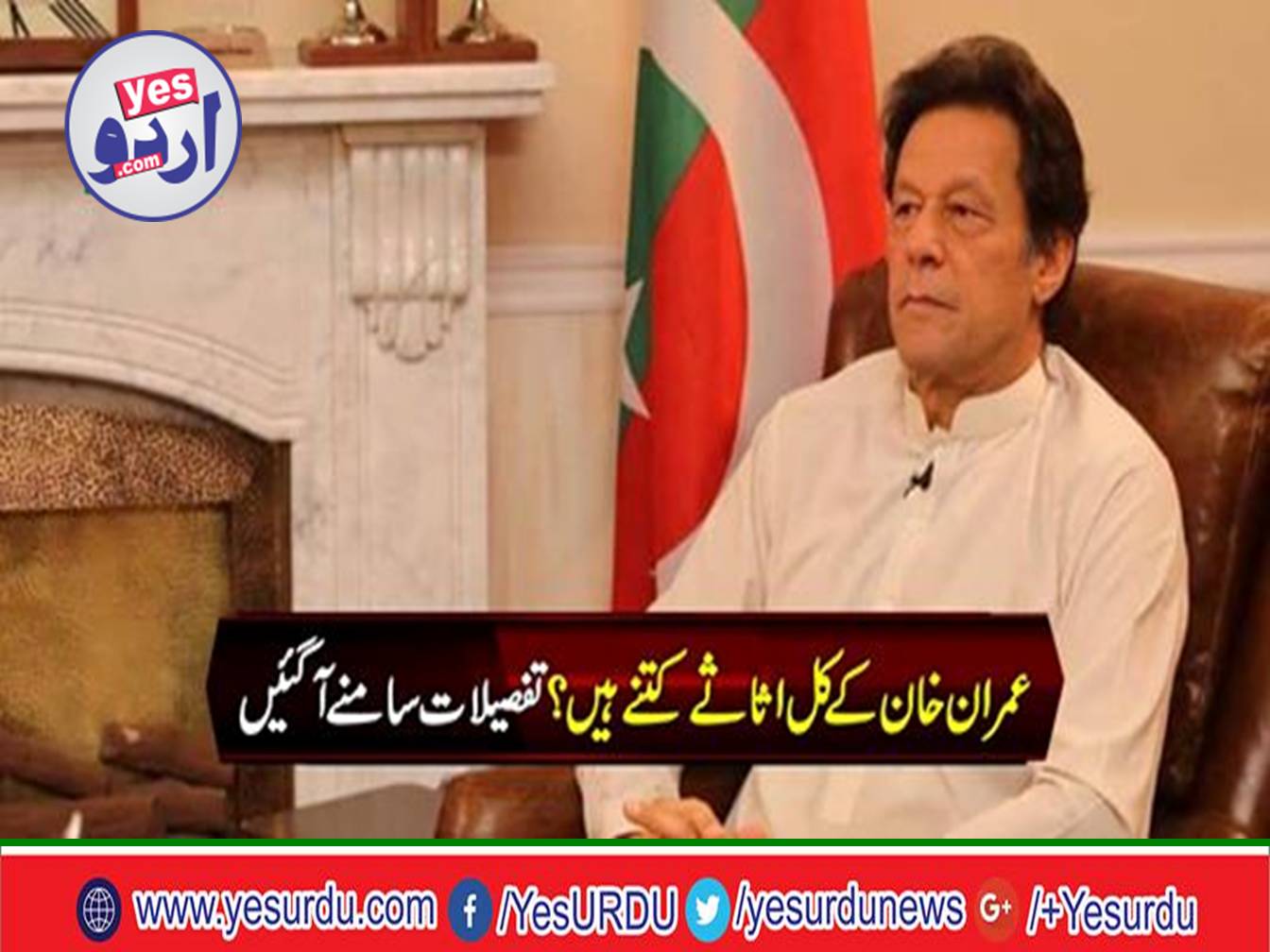 What is the income of Imran Khan and how many assets?